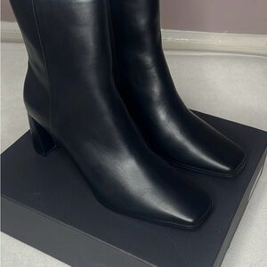 New York & Company Gabrielle Union Izobel Square-Toe Block-Heel Boot